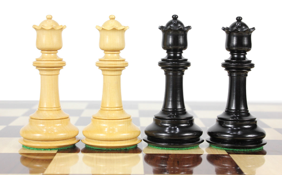 2 extra Queens provided with this set. 34 Chess Pieces (Including 2 extra Queens)